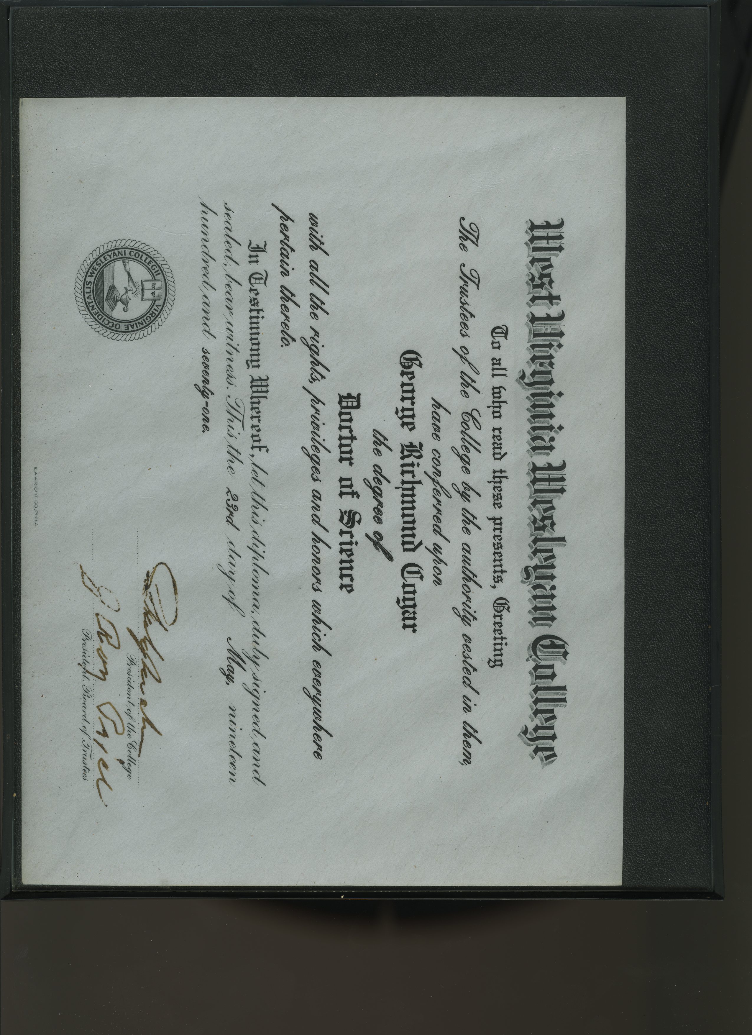 George Cogar Doctor of Science | georgecogar